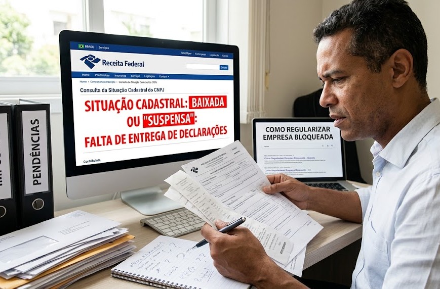 Como Regularizar Empresa Bloqueada Por Falta De Entrega - Contabilidade no Tatuapé SP - DGN